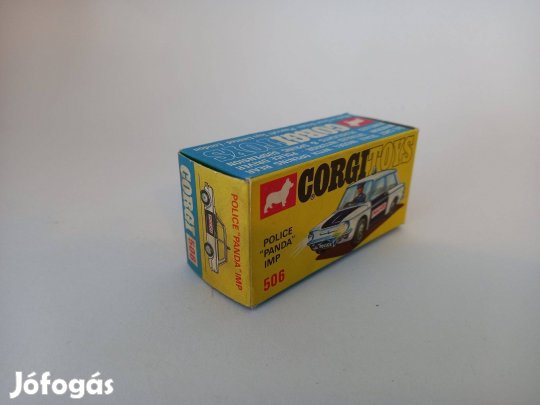 Corgi Toys 506 Police Panda IMP üres doboz