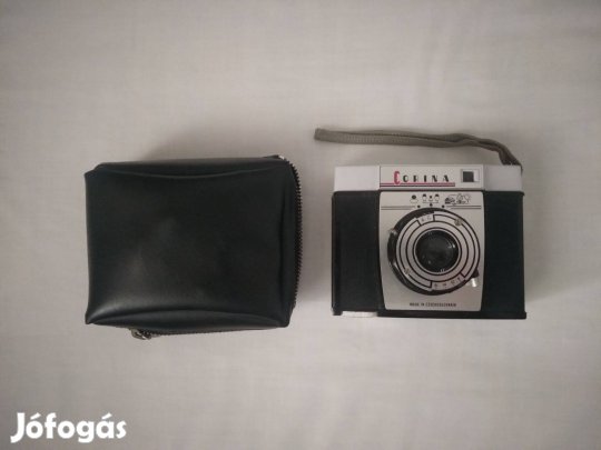 Corina Csehszlovák Druopta Praha retro fényképezőgép kamera