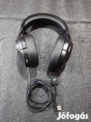 Corsair HS55 Surround Fekete Fejhallgató