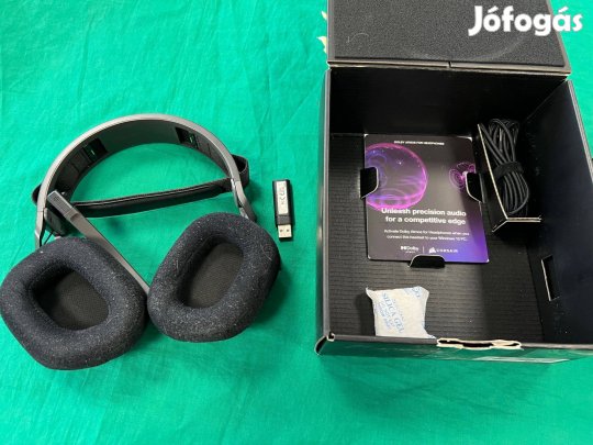 Corsair HS80 Max Wireless Gamer fejhallgató