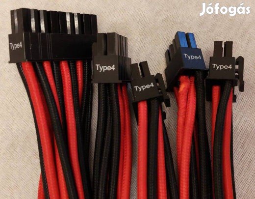 Corsair Type 4 harisnyázott prémium kábelszett