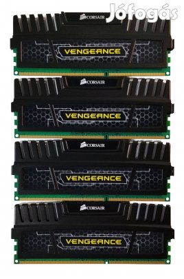 Corsair Vengeance 16GB (4x4GB) DDR3 1600MHz cl9 memória