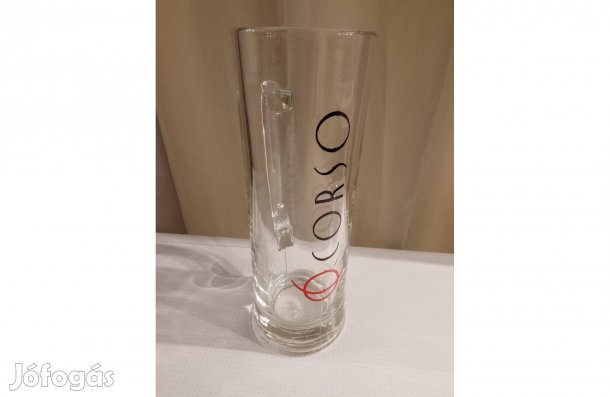 Corso feliratos üvegkorsó 0.4 literes eladó!