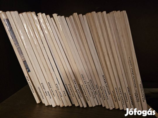 Corvina Művészet Kiskönyvtára gyűjtemény - magyar és világművészek