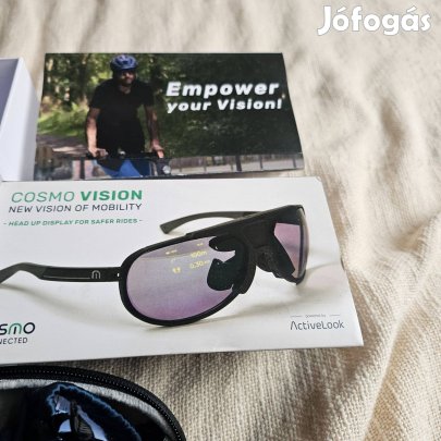 Cosmo Connected napszemüveg intelligens AR szemüveg új GPS, sebesség,