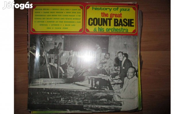 Count Basie bakelit hanglemez eladó