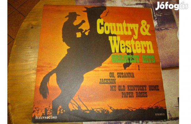 Country & Western greatest hits 1-2 bakelit hanglemezek eladók