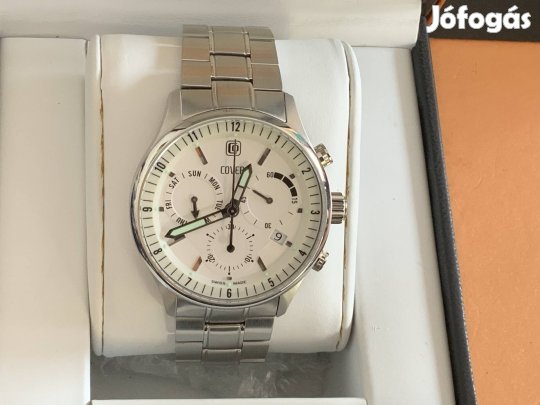 Cover Swicerland  Luxus Quartz Óra Full nemes acél Zafír üveg 