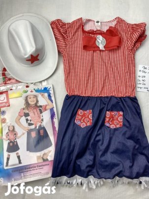 Cowboy jelmez, lány Cowboy jelmez DK249