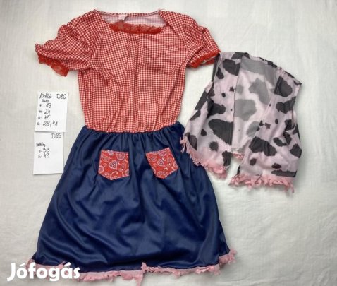 Cowboy jelmez, lány cowboy jelmez D86