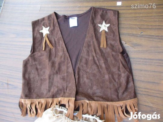 Cowboy mellény jelmez eladó (9)