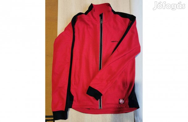 Craft átmeneti, enyhén bélelt, cipzáros futó felső, melegítő, férfi M