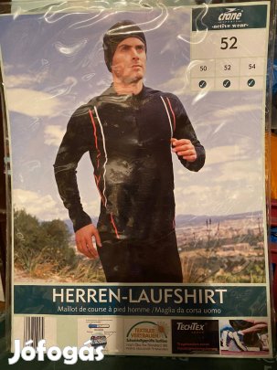 Crane férfi futó felső csomag L-es