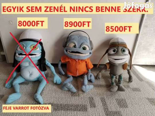 Crazy frog plüss nem zenél!!!!!