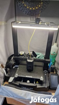 Creality Ender 3 v3 KE 3D printer tartalék akatrészekkel