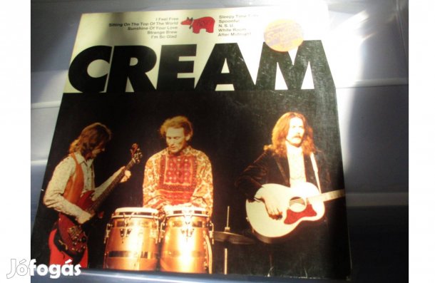 Cream bakelit hanglemez eladó