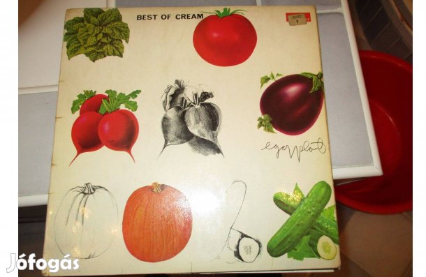 Cream bakelit hanglemez eladó