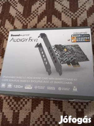 Creative Sound Blaster Audigy Fx V2 hangkártya eladó