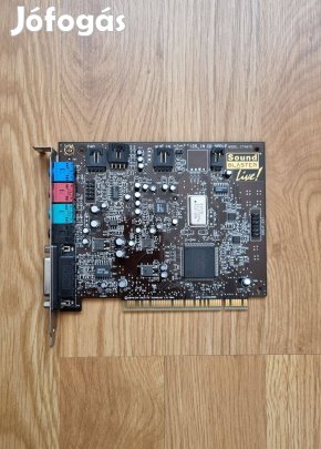 Creative Sound Blaster Live! CT4670 PCI hangkártya retro PC-hez