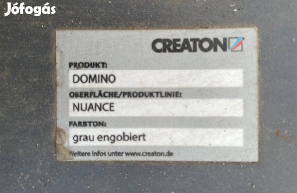 Creaton szürke kerámia cserép