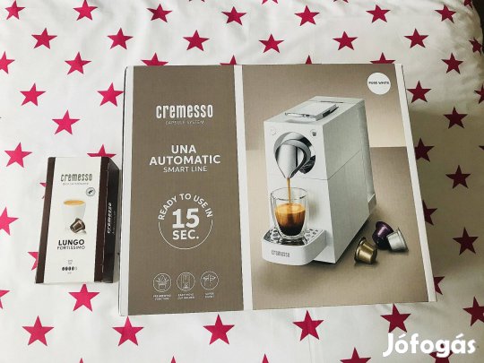 Cremesso új kapszulás kávéfőző
