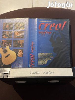 Creol napfény koncert vhs 