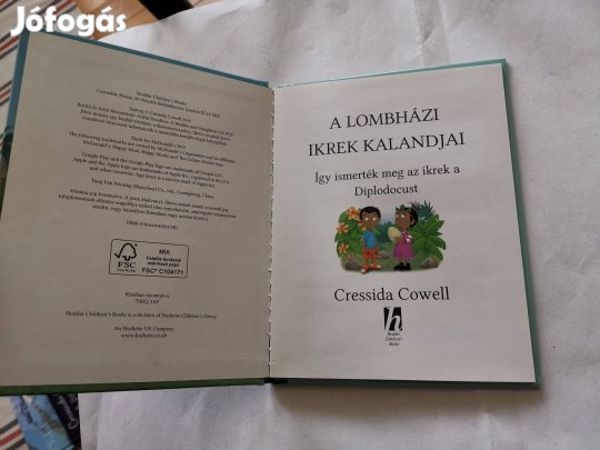 Cressida Cowell - A lombházi ikrek kalandjai - így ismerték meg az ik
