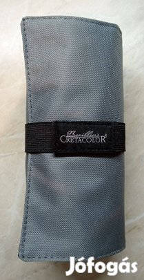 Cretacolor feltekerhető vászon tolltartó, új