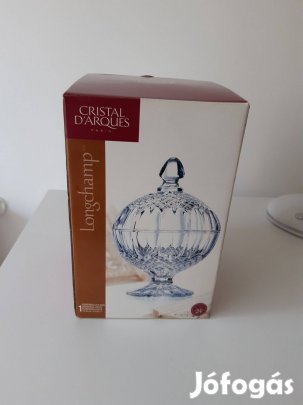 Cristal D'Arques kristály bonbonier 23x15 cm új