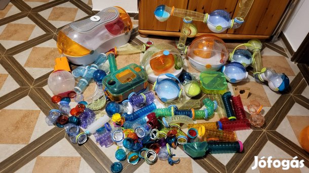 Crittertrail habitrail hörcsög ketrec ek csövekkel