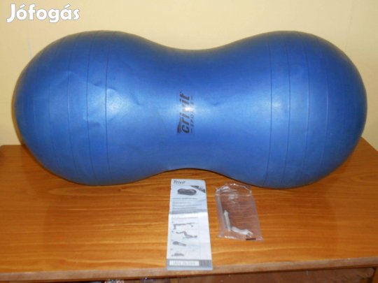 Crivit gimnasztikai duplalabda, 50x100 cm. Erős, biztonságos