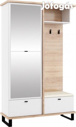 Cro-083 sonoma tölgy előszoba bútor