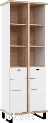 Cro-147 fehér könyvespolc