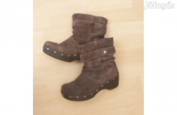 Crocs csizma, valódi hasítottbőr, W9, 39,5-es