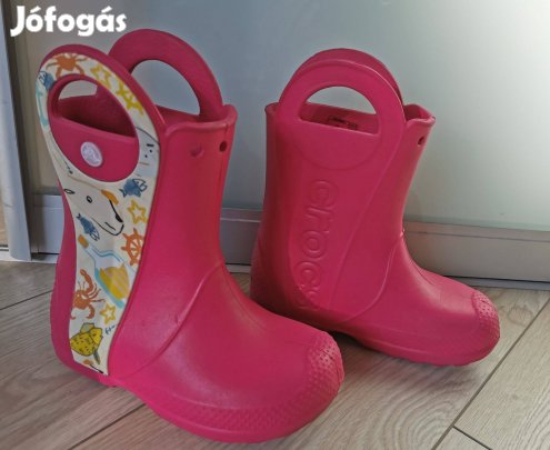 Crocs gyerek, lány gumicsizma C12 (29-30)
