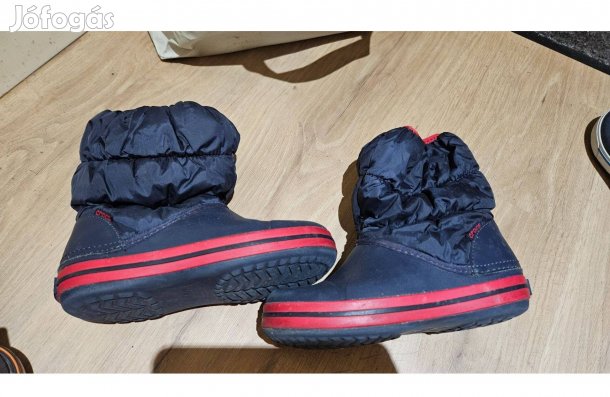 Crocs gyermek hótaposó csizma C13 ill. 30 31 méret szállítással eladó