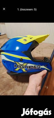 Cross bukósisak eladó csak felpróbálva volt!