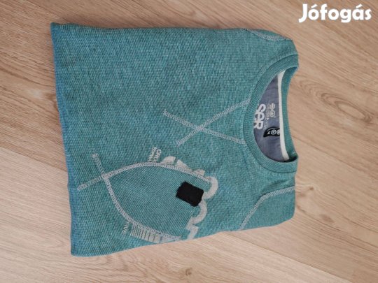 Crosshatch sportos pamut férfi pulóver L