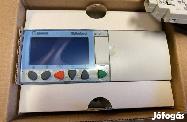 Crouzet Millenium 3 csomag programozó kábellel.Originál Új!