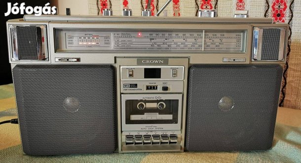 Crown CSC-960L magnó Boombox szervizelve!
