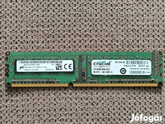 Crucial 4GB DDR3 memória RAM