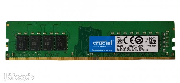 Crucial 8GB DDR4 2133MHz memória #02