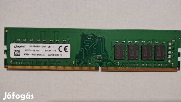 Crucial DDR4 16Gb (2x8) memória kit