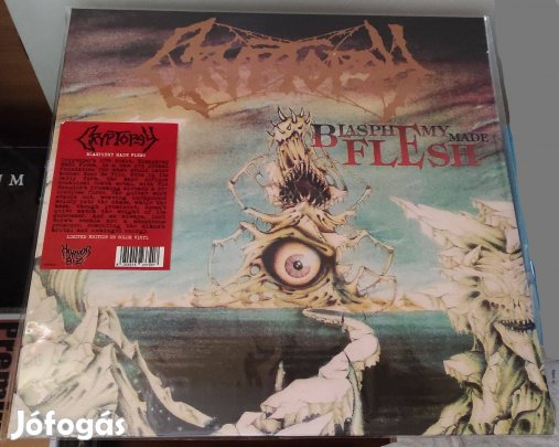 Cryptopsy Blasphemy Made Flesh (2025, Red Vinyl)
