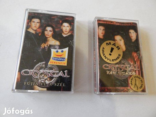 Crystal MC Műsoros Audió kazetták 2-es szettben Eredeti