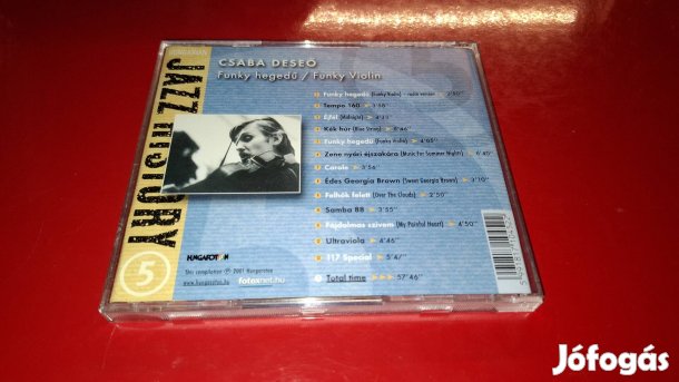 Csaba Deseő Funky Violin Cd 2001 Jazz-Rock