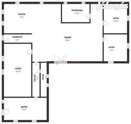 Csabrendeki eladó 93 nm-es ház