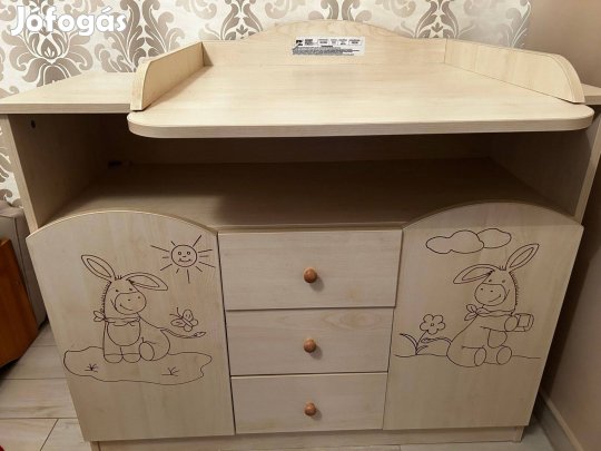 Csacsis pelenkázó komód eladó