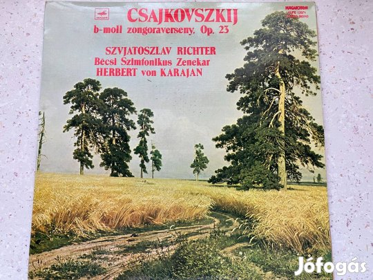 Csajkovszkíj: b-moll zongoraverseny LP