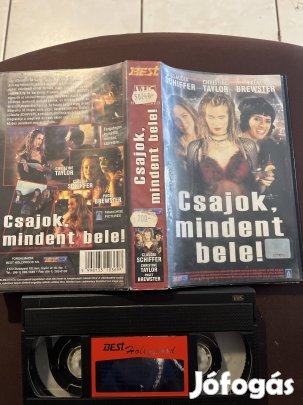 Csajok mindent bele vigjáték vhs 